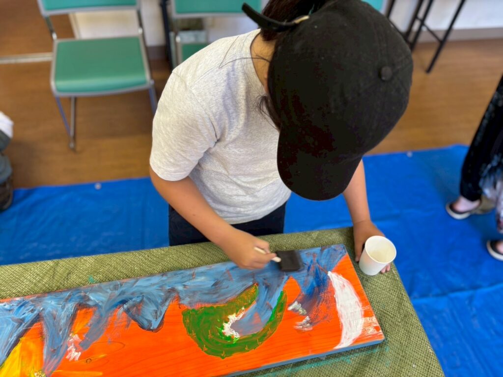 みかのはらにベンチ ワークショップ