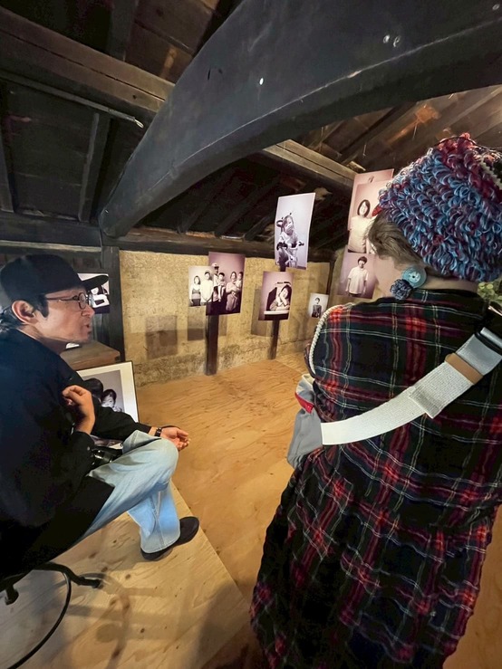 みかのはら〜と 会話 鑑賞者